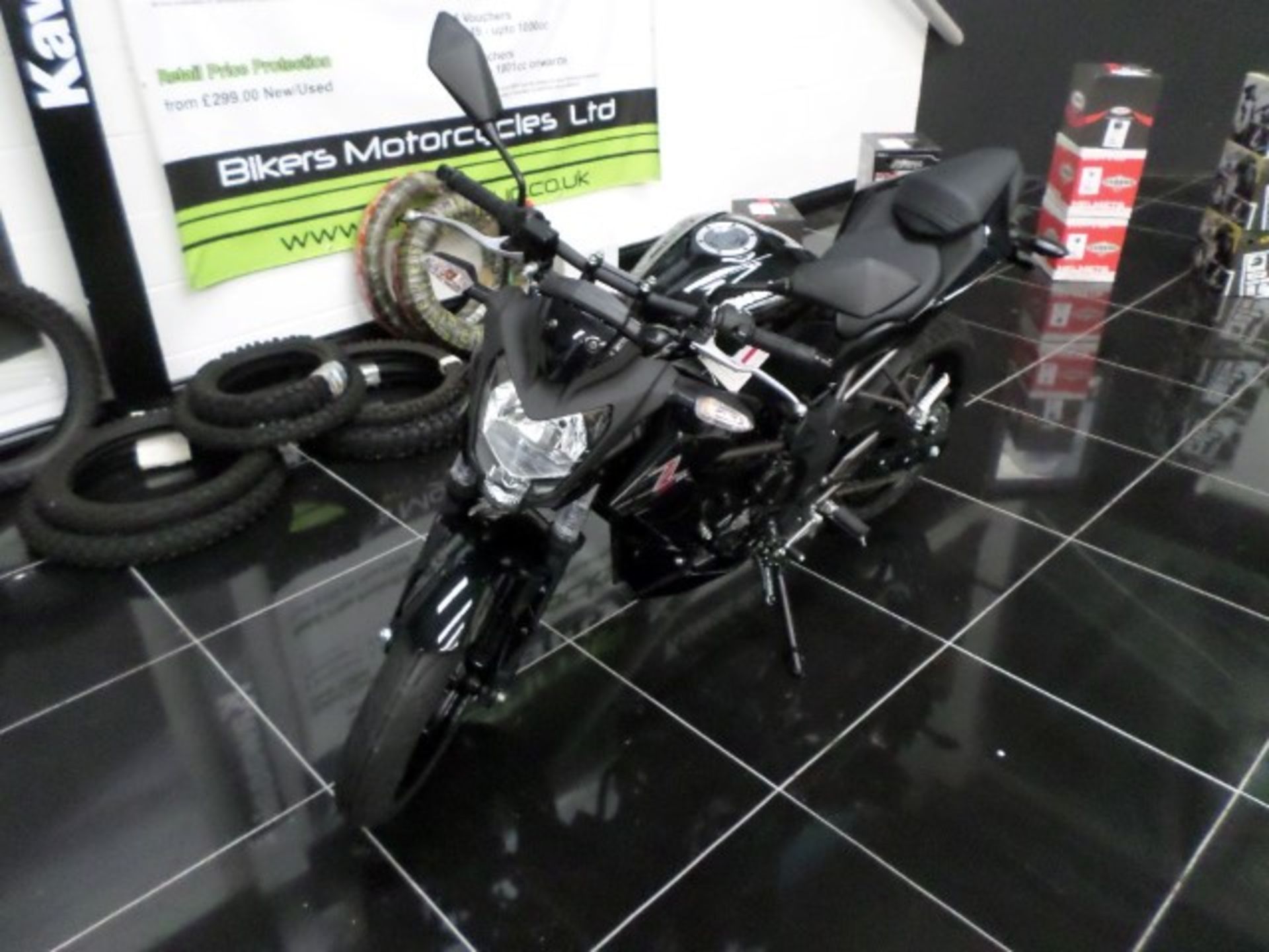 Unregistered Kawasaki Z250 SL Naked motorcycle Frame no. MH4BR250EEJP211789 (black) (First
