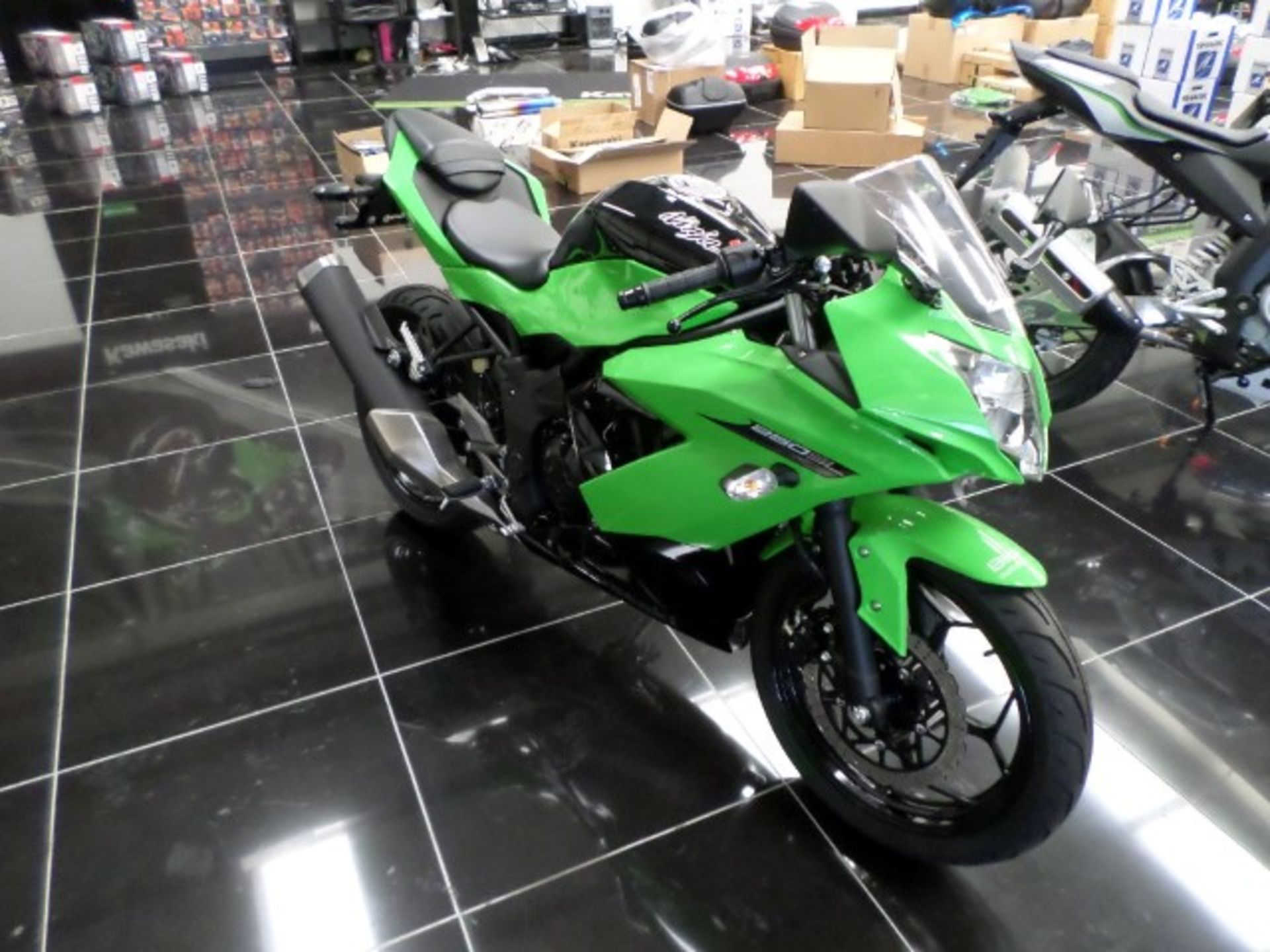Unregistered Kawasaki 250 SL Ninja fully faired motorcycle Frame no. MH4BX250AAJP01221 (green/black) - Image 4 of 4