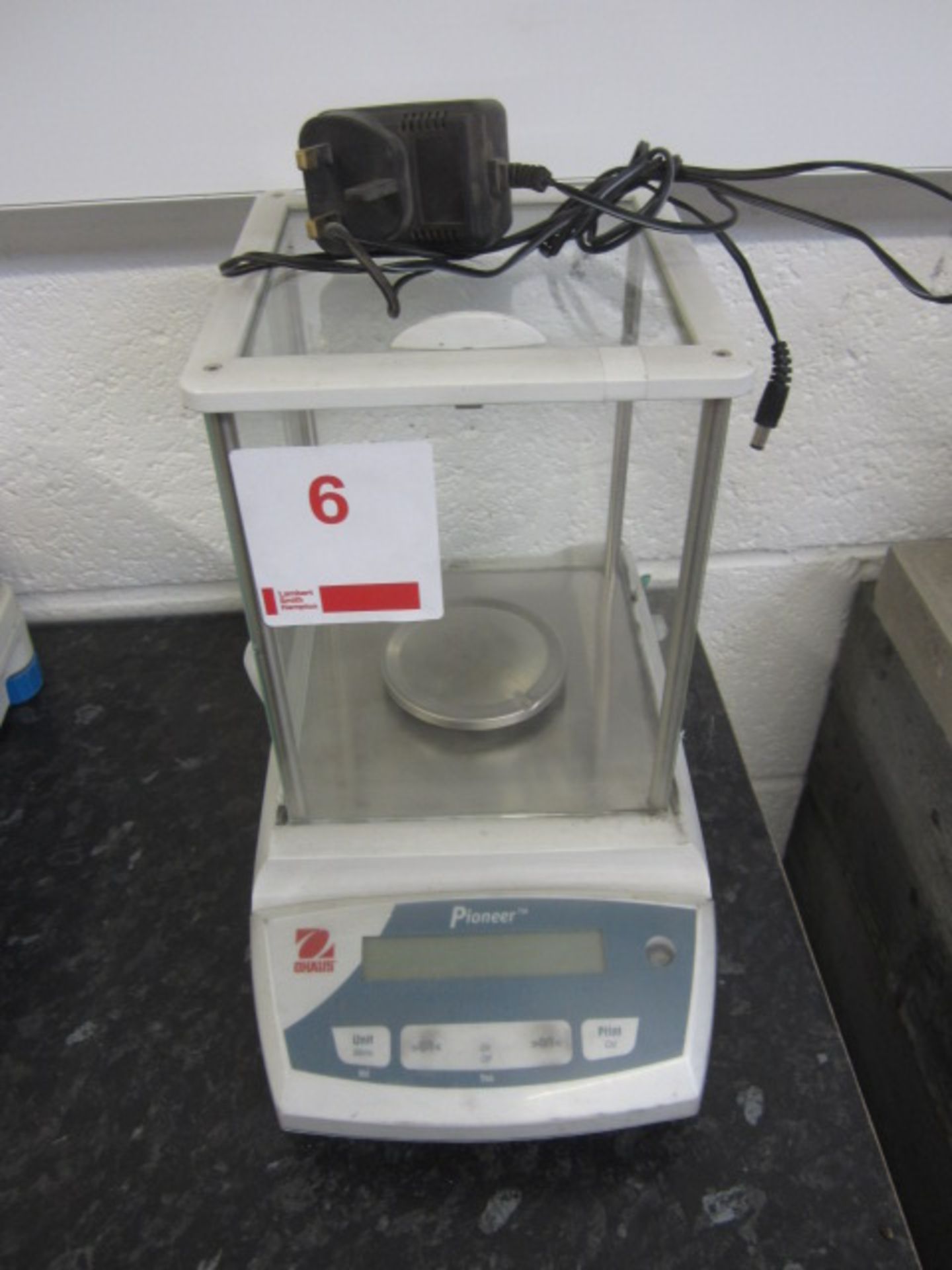 Ohaus Pioneer Pa114 analytical balance, 110g x 0.1mg