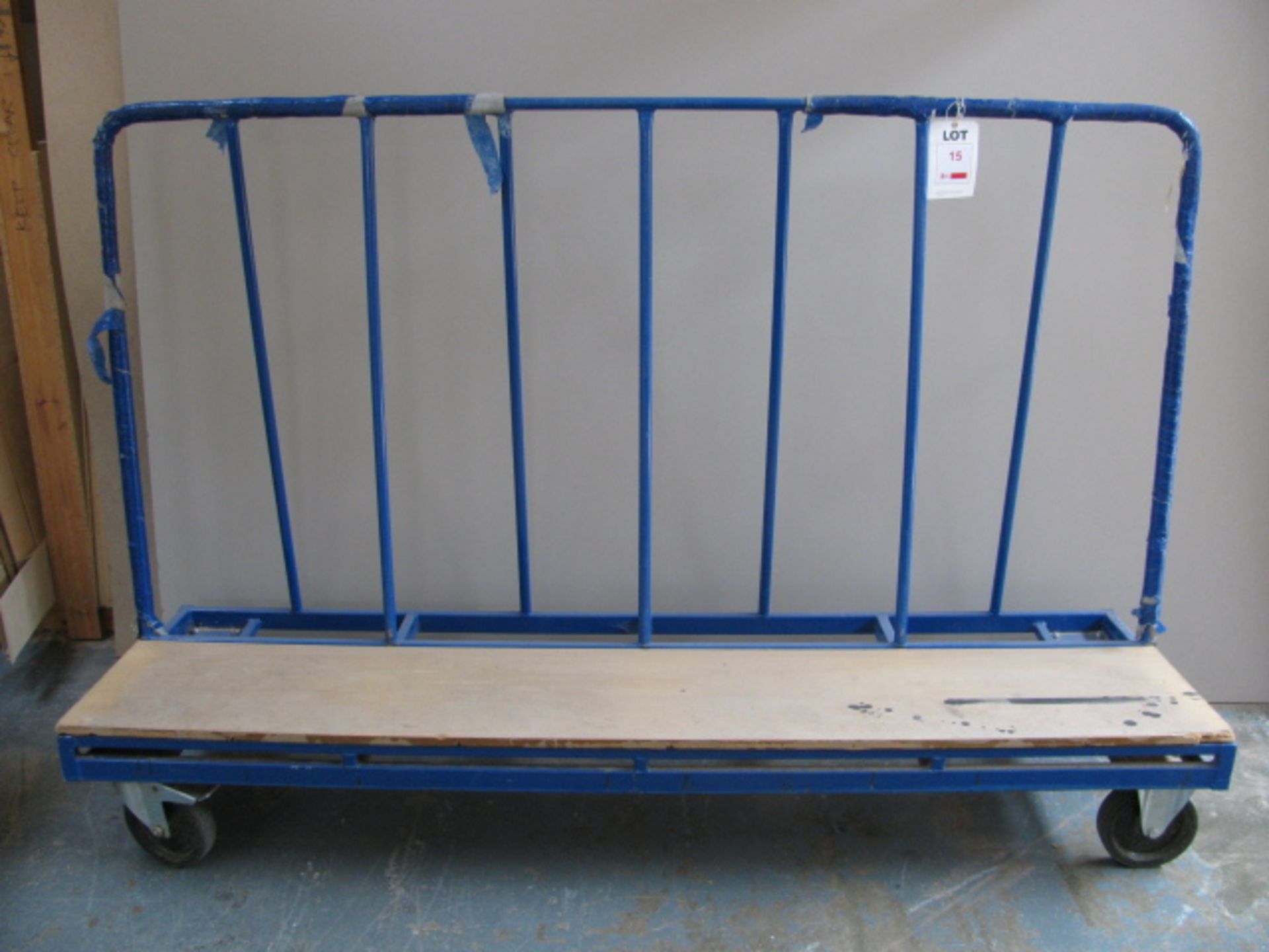 Steel framed product trolley (Please ensure sufficient resource / handling aids are used to manage