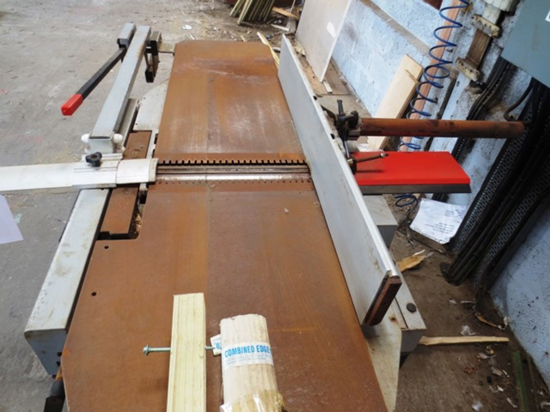 Casedei FS61 planner, 3-phase, s/n: 99 75 023 (1997), Table width 500mm, Table length 2080mm, Max - Image 6 of 7