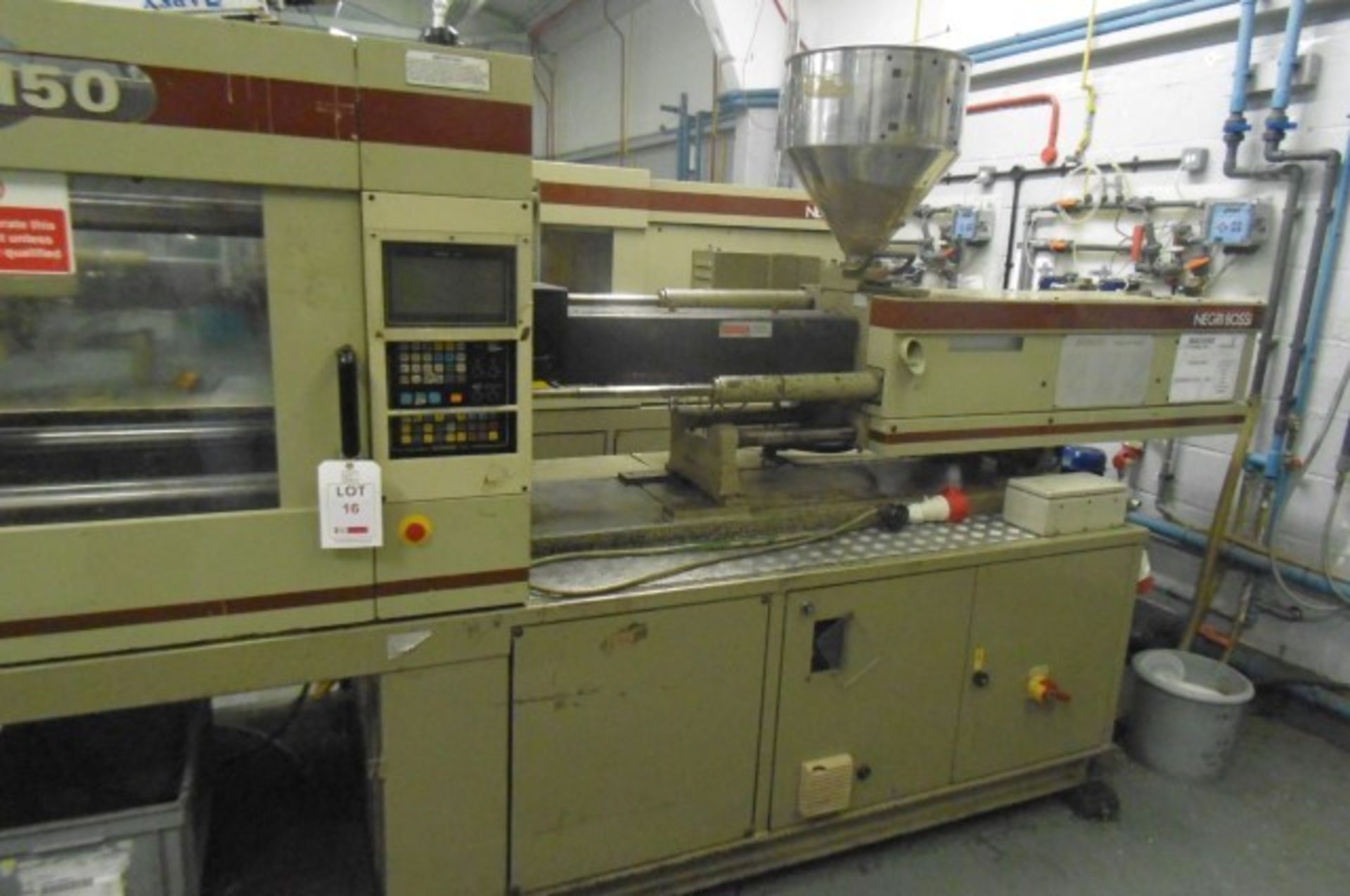 Negri Bossi NB150 horizontal plastic injection moulding machine Serial Number: 52310 Year Of - Image 2 of 3