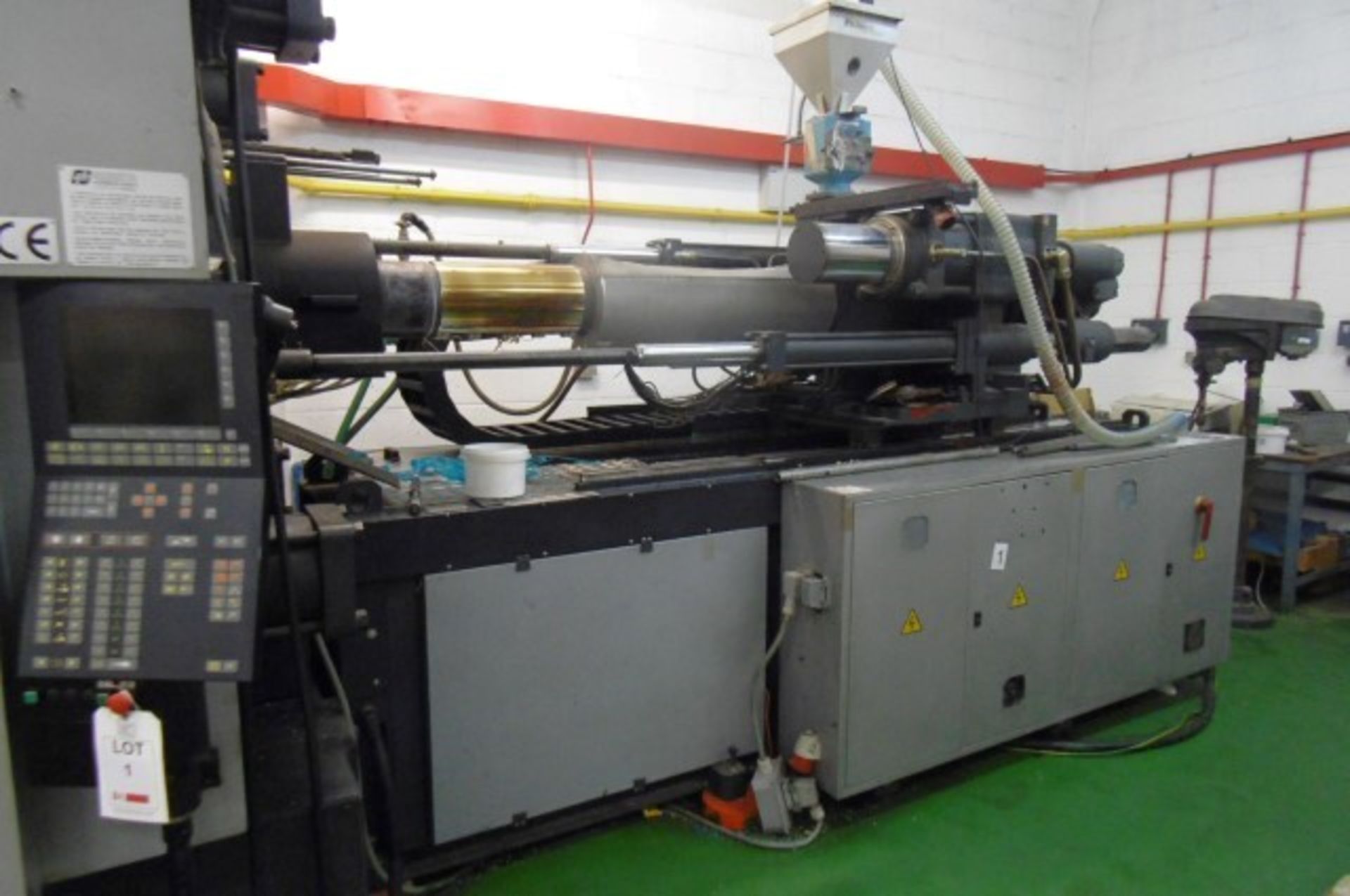 Sandretto 4170/700 Mega TES 7000 plastic injection moulding machine with Dal maschio 3 axis load - Image 2 of 6
