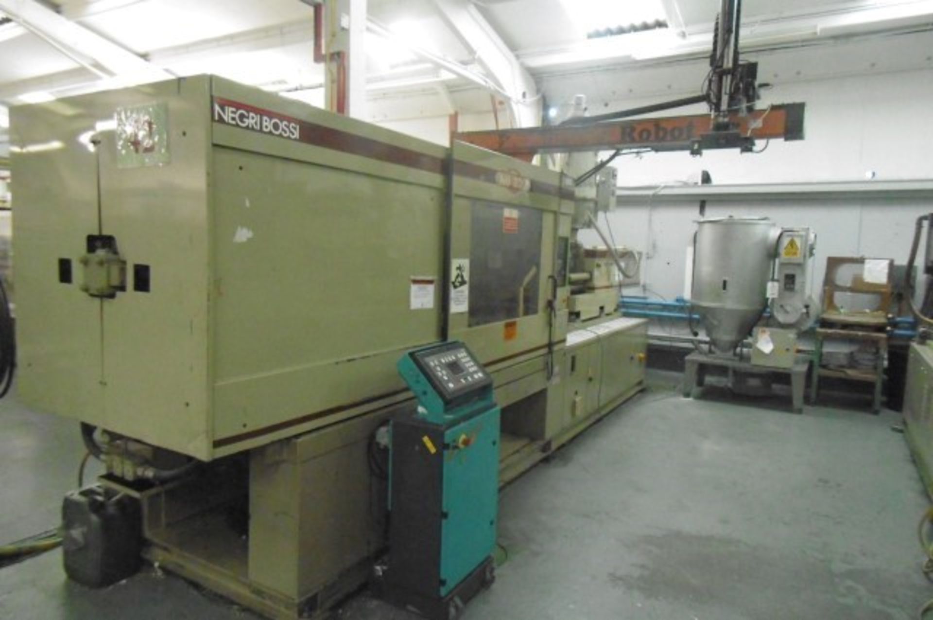 Negri Bossi NB330 horizontal injection moulding machine s/n. 54-197 Date of Manufacture 1994 with
