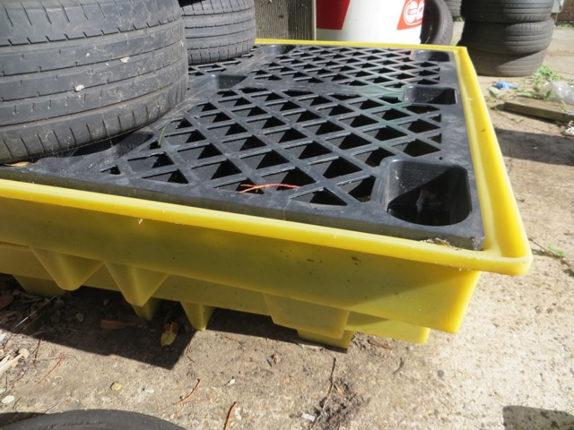 Two Oil spill trays approx., 1290mm x 1290mm - Image 2 of 2