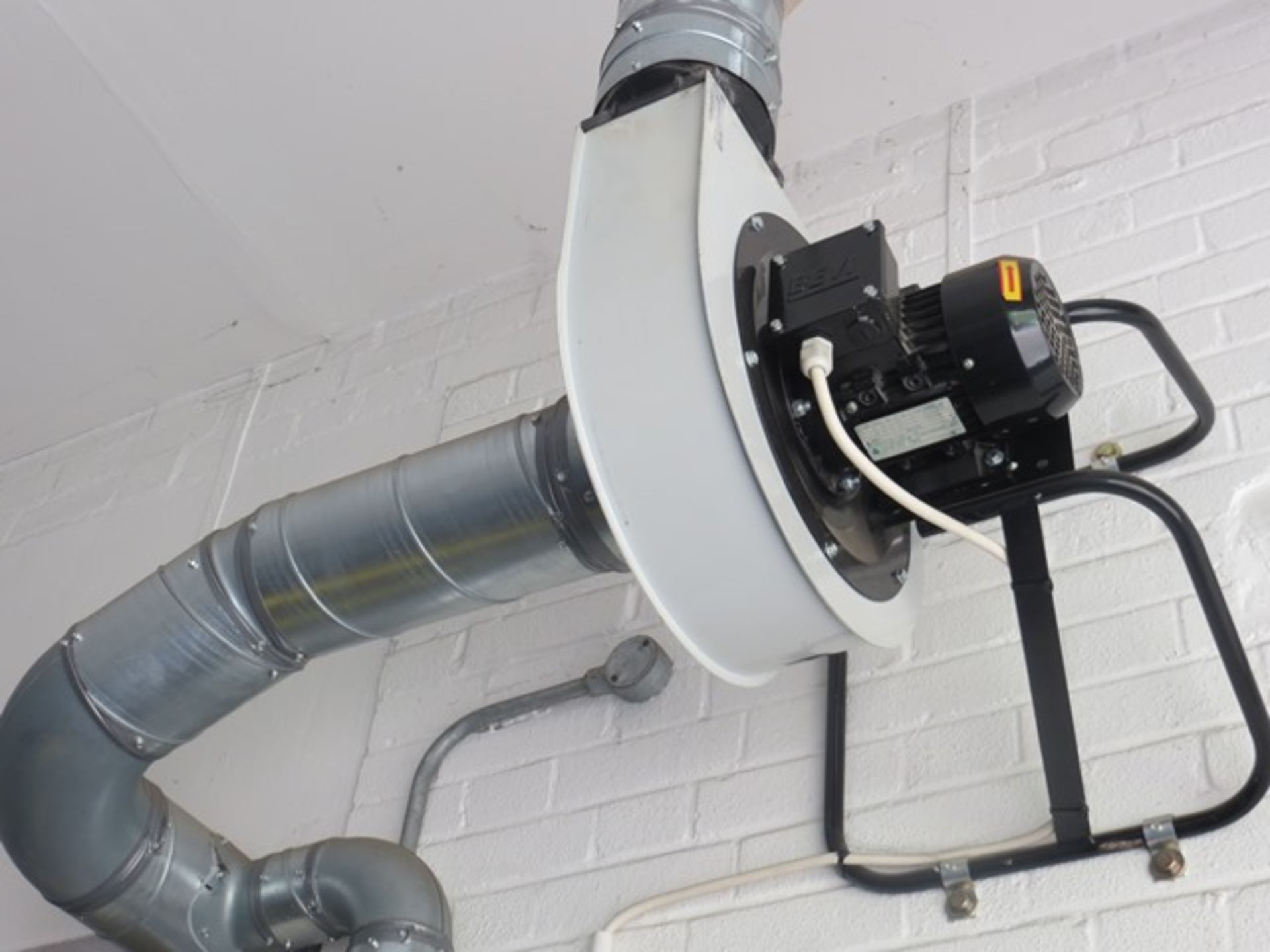 Three Exhaust extraction ducting units c/w CPN CMSENC control unit & extraction unit (please note - Image 2 of 4