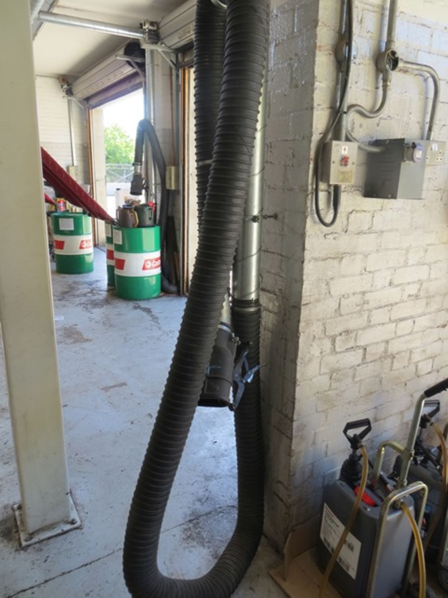 Three Exhaust extraction ducting units c/w CPN CMSENC control unit & extraction unit (please note - Image 3 of 4