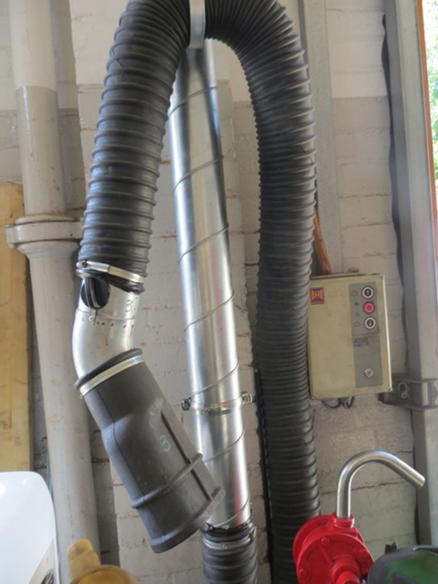 Three Exhaust extraction ducting units c/w CPN CMSENC control unit & extraction unit (please note - Image 4 of 4