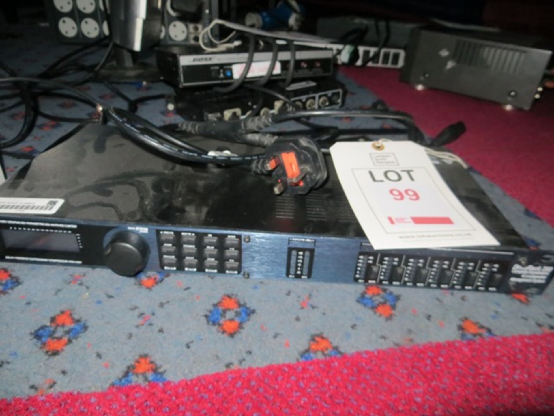DBX drive rack 260 complete equalisation and loud speaker management system (Please note, for
