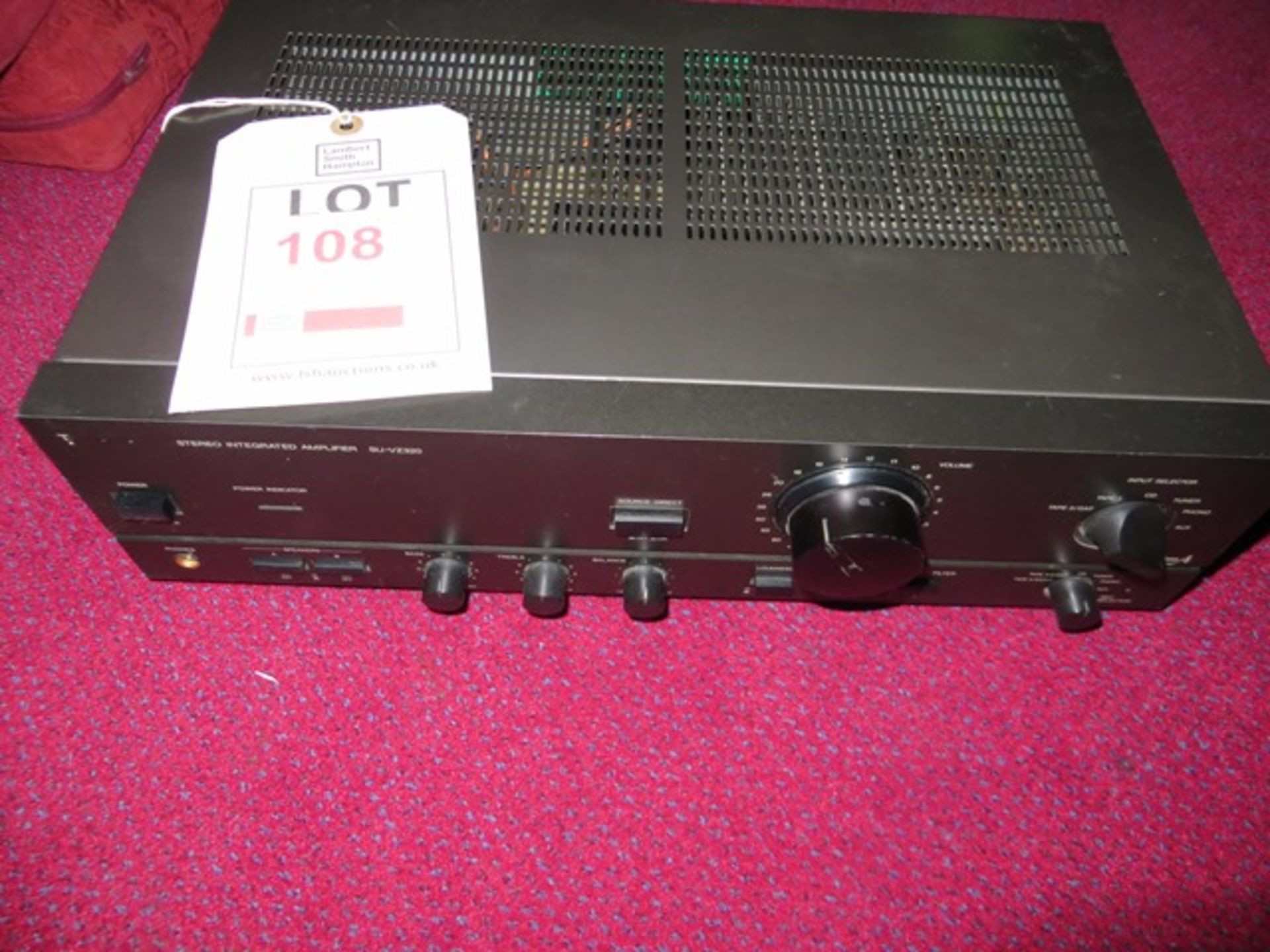 Technics Stereo Integrated amplifier, model SU-VZ320 (Please note, for viewing and collection