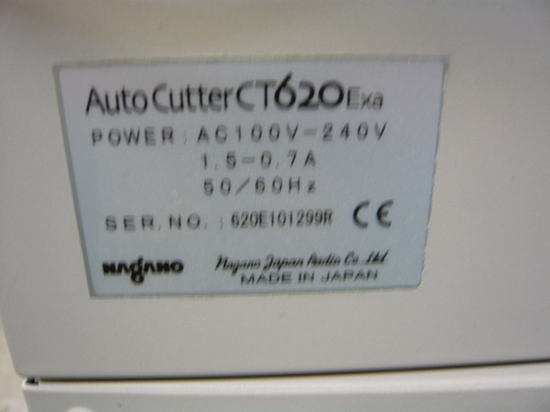 Morgana CardXtra auto cutter, model CT620Exa business card cutting machine complete with 2 boxes - Image 3 of 3