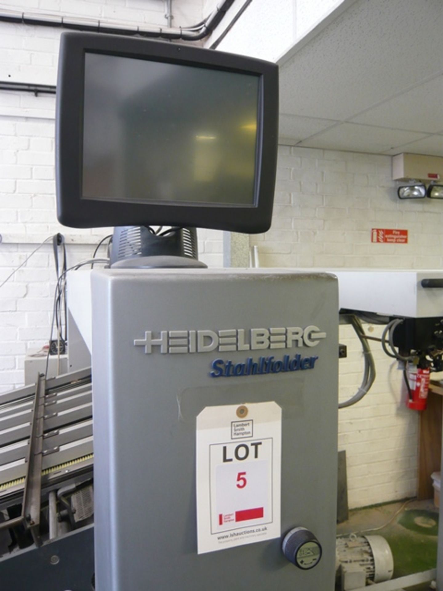 Heidelberg Stahl folder TH/KH 82 size automatic combination folding machine with High pile suction - Image 4 of 8