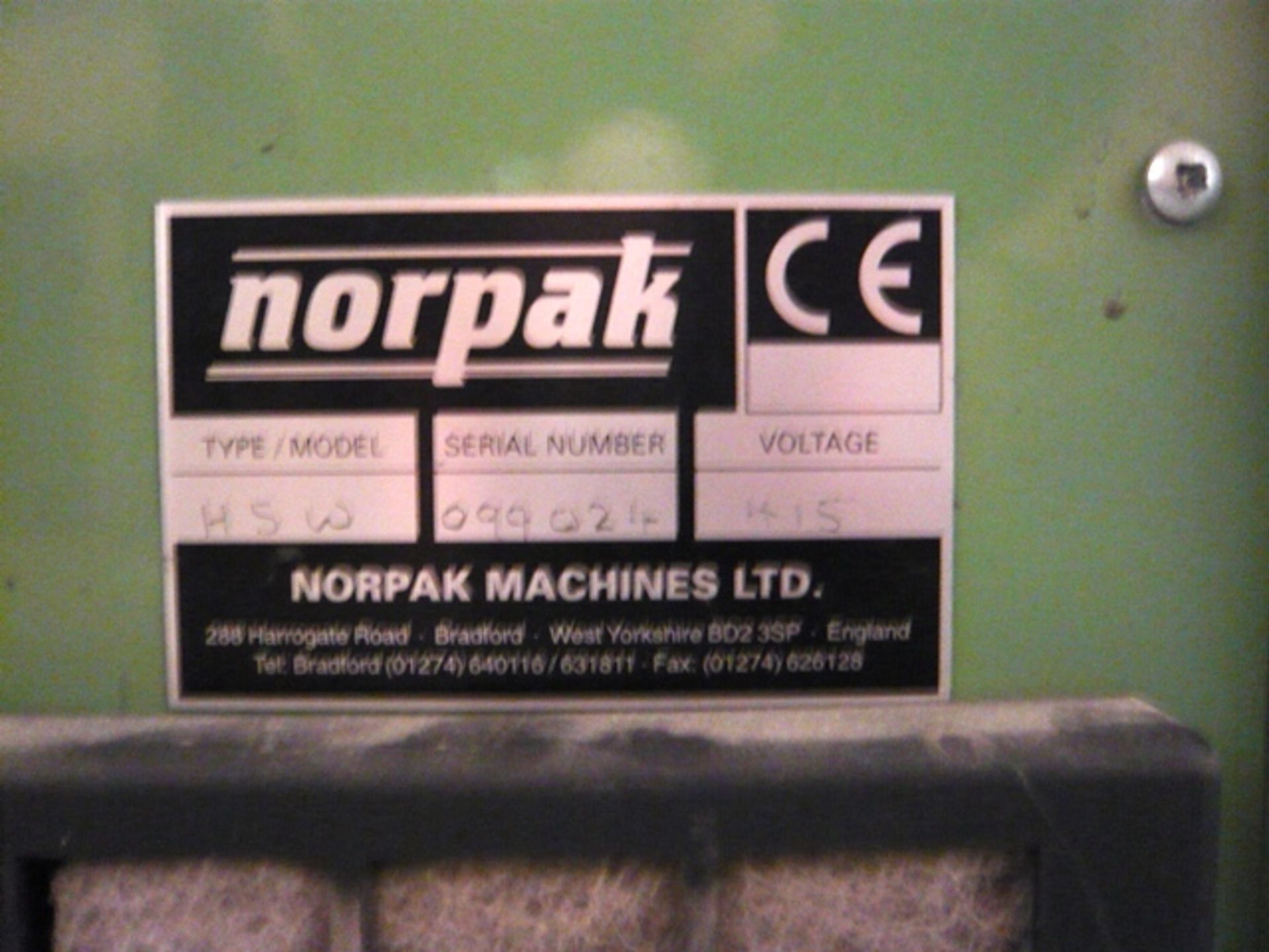 Norpak Polyprocessor mailing line with: 4 insert feeders, Envelope hopper feeder, Film unwind, - Image 6 of 6