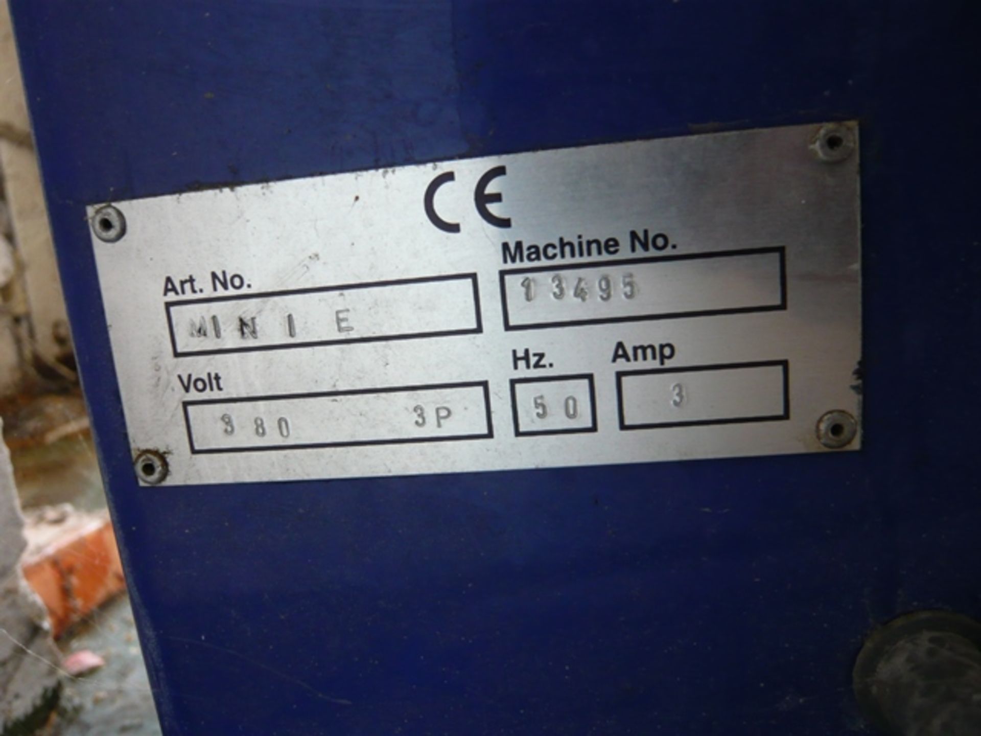 Mini/e auto pallet shrink wrapping machine, machine no. 13495 - Image 4 of 4