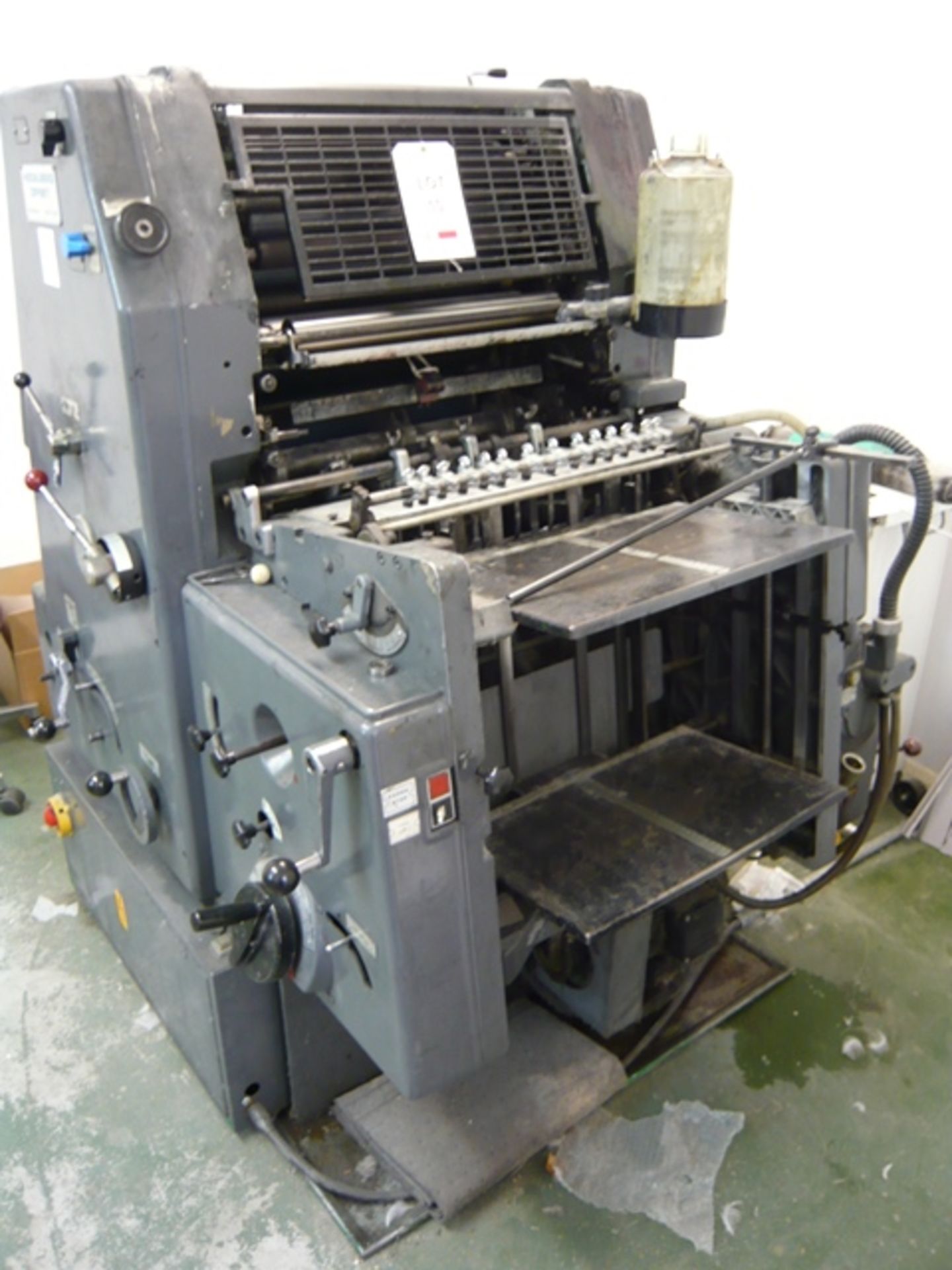 Heidelberg Offset 12 5/8 x 18" type GTO 46 single colour offset litho press No. 671978N. NB: This