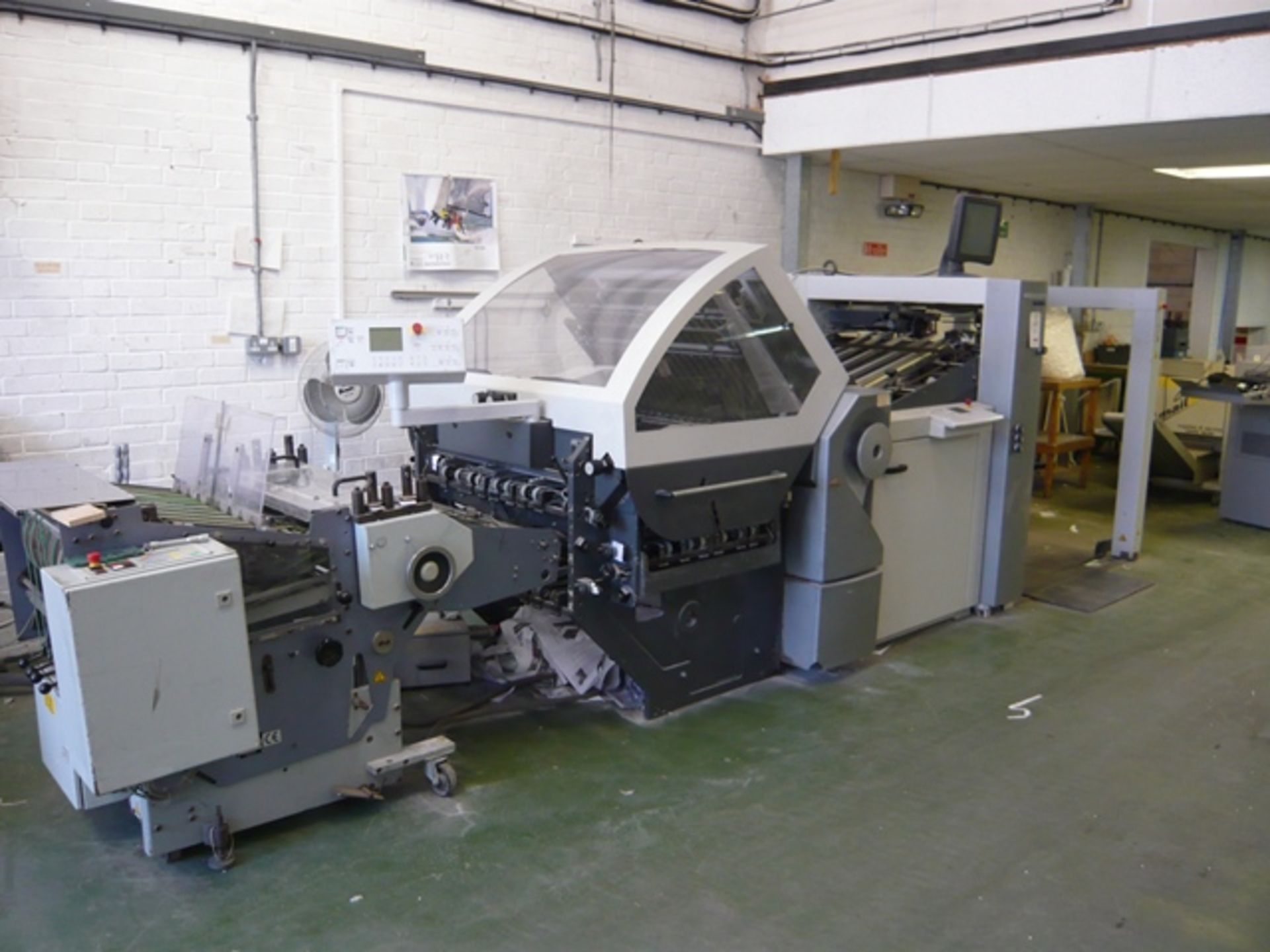 Heidelberg Stahl folder TH/KH 82 size automatic combination folding machine with High pile suction - Image 2 of 8