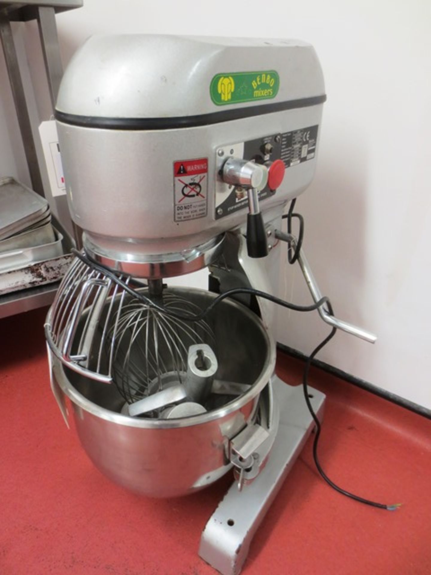 Benbo J602 bench top mixer (240v), spindle speeds: 110, 225, 475, serial no: 200605/050 (2006)