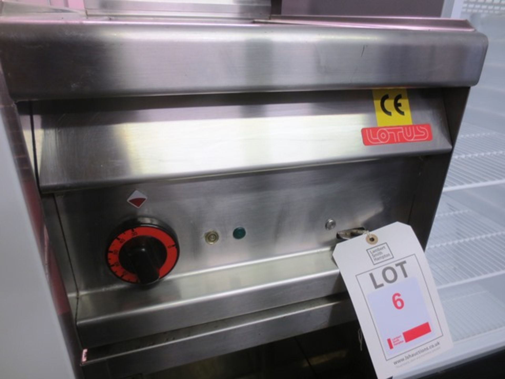 Lotus BM-4EM stainless steel bain marie, serial no: 06010805 (240v) with stainless steel stand, - Image 2 of 2