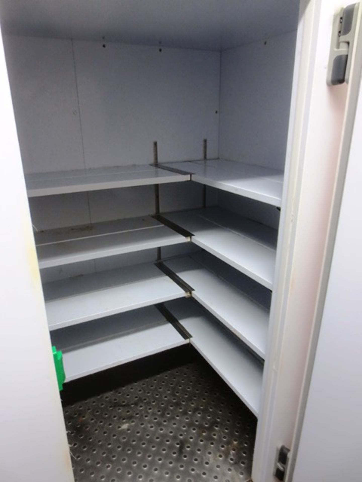 Interlevin, free-standing walk-in refridgerator, approx dimensions 2000 x 1200mm (240v) (Please - Image 3 of 4