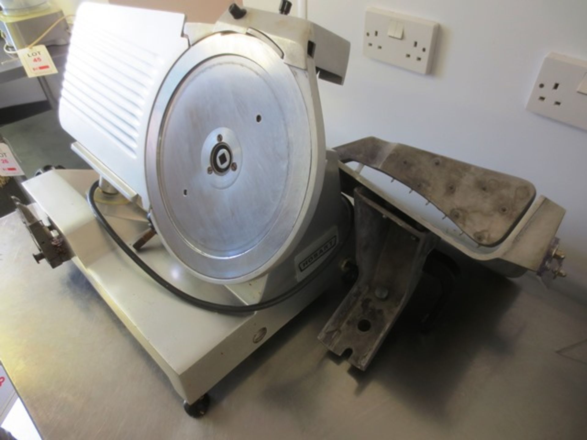 Hobart TE300 stainless steel meat slicer, serial no: AV9272 - Image 2 of 3