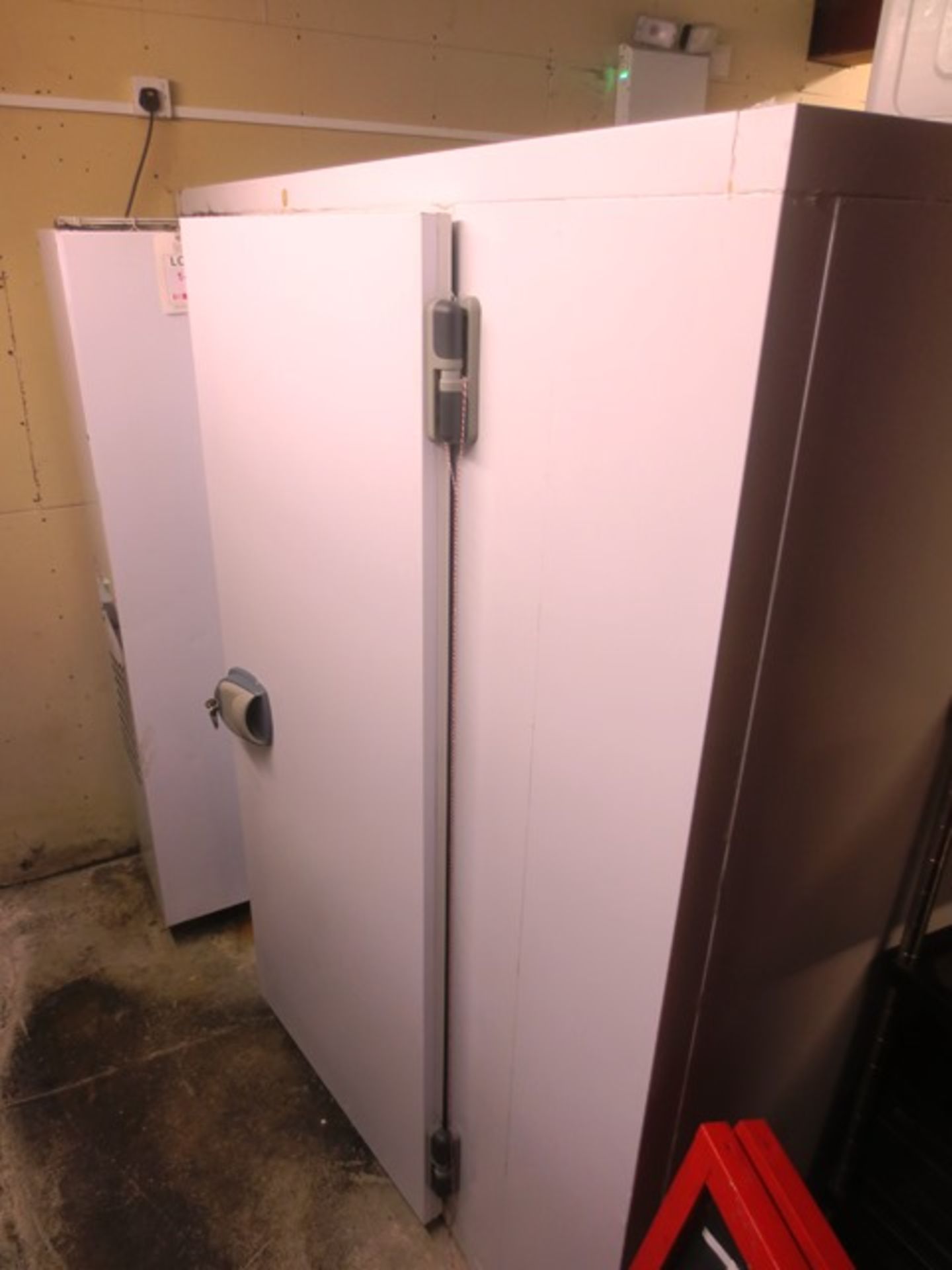 Interlevin, free-standing walk-in freezer, approx dimensions 2000 x 1200mm (240v) (Please note: