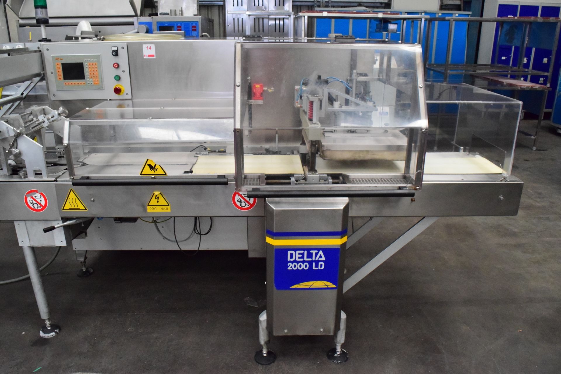 Ilapak Delta 2000LD Flowwrapper. Flexible flow wrapping machine ideally suited for a wide range of - Image 2 of 10