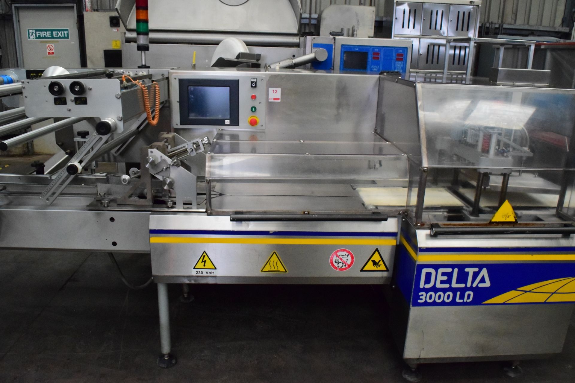 Ilapak Delta 3000 LD Flowwrapper. Flexible flow wrapping machine ideally suited for a wide range - Image 11 of 11