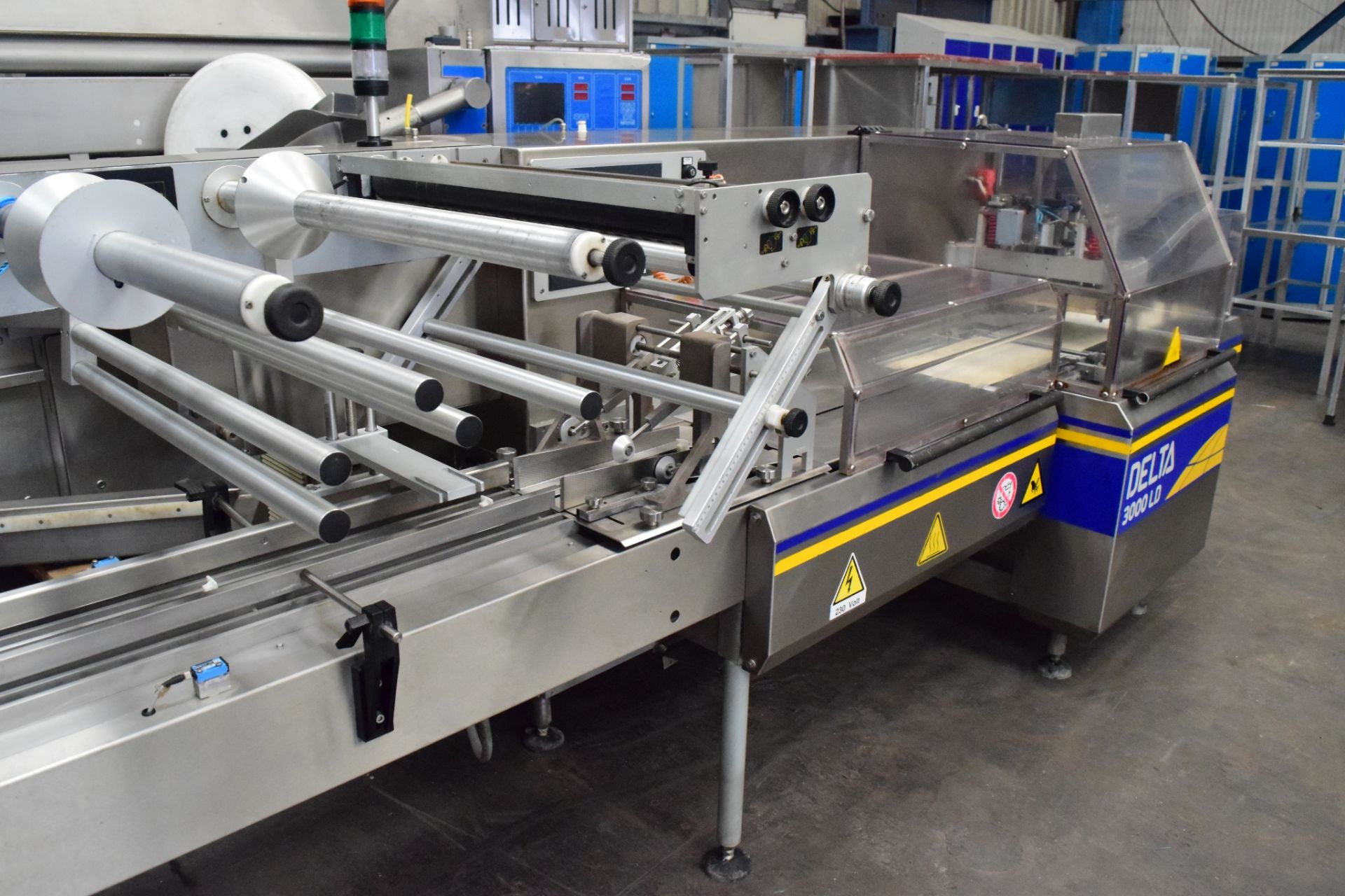 Ilapak Delta 3000 LD Flowwrapper. Flexible flow wrapping machine ideally suited for a wide range - Image 7 of 11