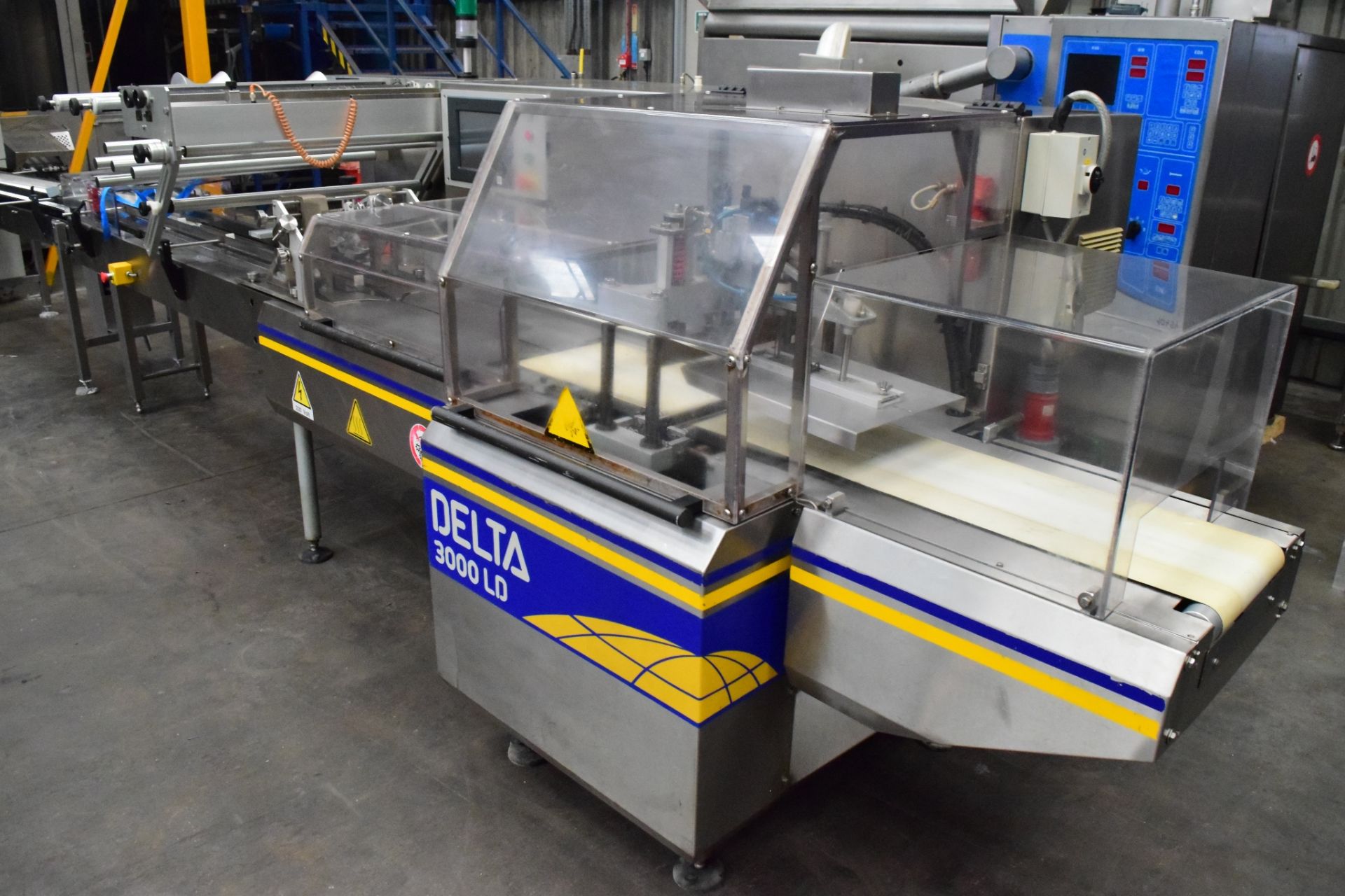 Ilapak Delta 3000 LD Flowwrapper. Flexible flow wrapping machine ideally suited for a wide range - Image 2 of 11