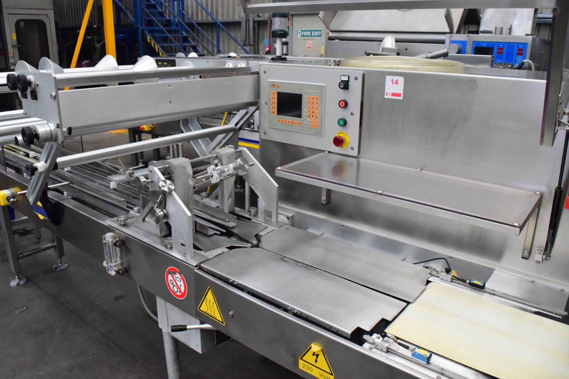 Ilapak Delta 2000LD Flowwrapper. Flexible flow wrapping machine ideally suited for a wide range of - Image 9 of 10
