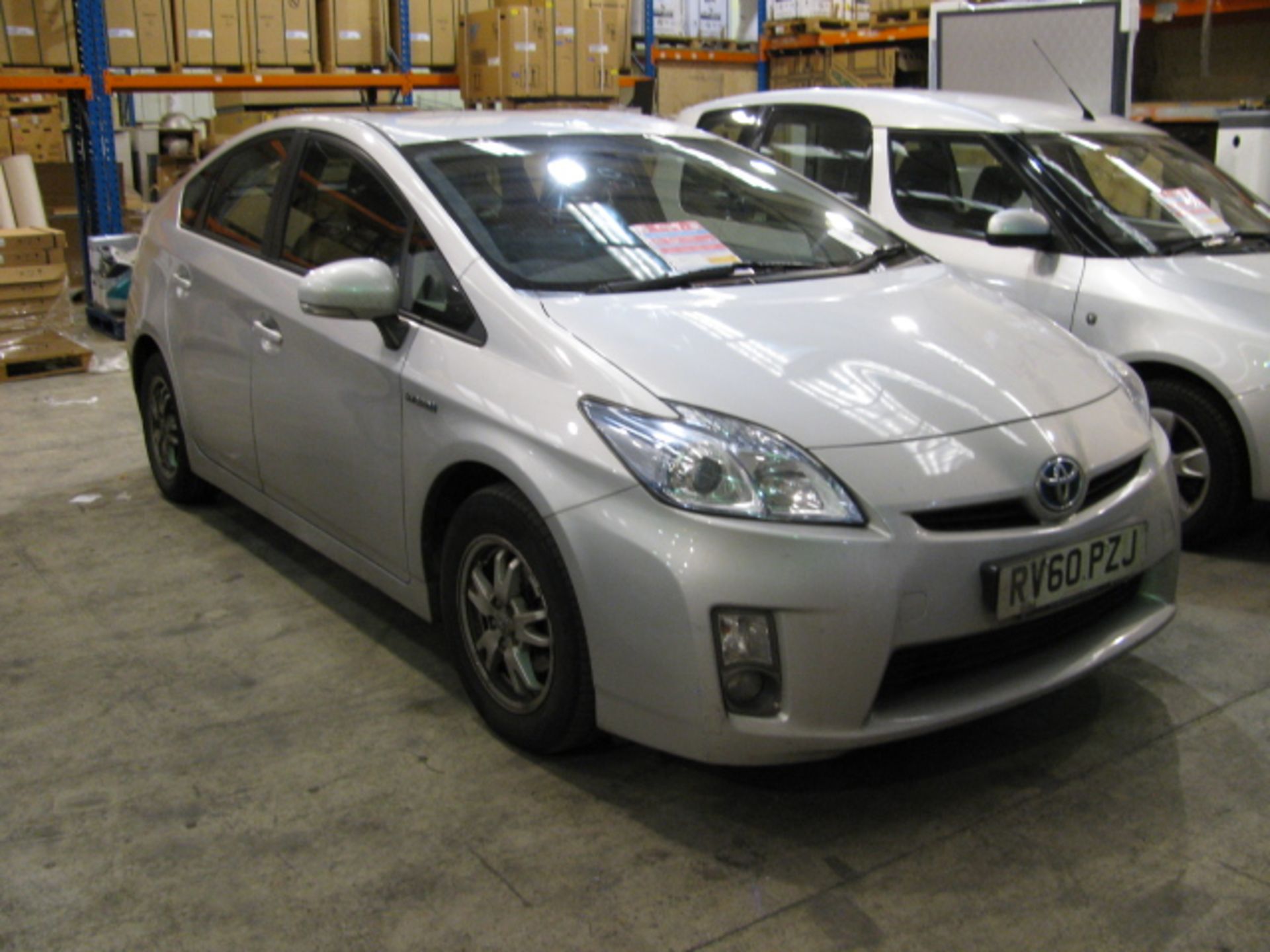 Toyota Prius T3 VVT hybrid electric 4 door hatchback, reg RV60 PZJ, miles: 163,412 - Image 2 of 6