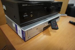 Samsung VCR and DVD Player, with remote