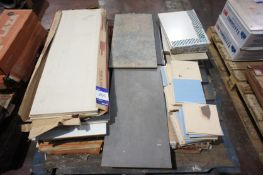 Large quantity various Tiles, to pallet