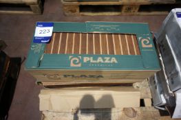 2 packs Plaza Ceramics Living Space XL Wengue, 200mm x 450mm, 16 tiles per pack