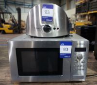 Bosch HMT75M451B 800w Microwave Oven, 240volts wit