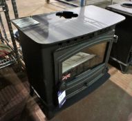 Hunter Stoves Ltd Herald 5 Slimeline Wood Burning Stove, serial number 108014028SUM, 580mm x 320mm x