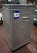 Aluminium Grundy Storage Container (no lid)