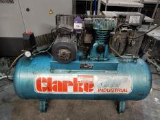 Clarke SE15C 150 receiver mounted Workshop Compres