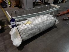 Trolley with netting