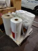 Quantity Laminating Film, to pallet