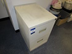 2-drawer Filing Cabinet, cream