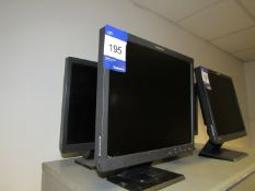 2 various TFT Computer Screens