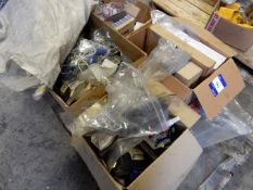 Pallet Spares including nuts, bolts, glass, etc