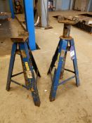 Pair Axle Stands, 4 tonnes