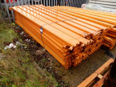 Approx 78 heavy duty Beams, 2700mm