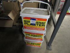 4 tubs Purimachos Heat Resisted Plaster