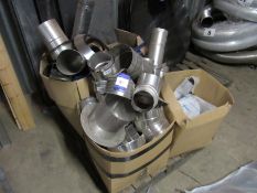 Quantity various Flue Fittings, to pallet