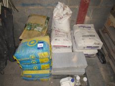 Quantity Cement, Sand, Plaster, etc