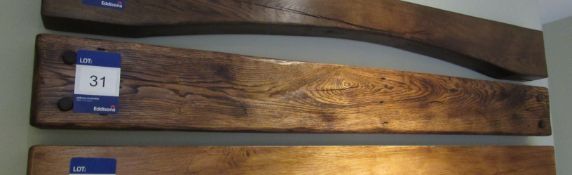 Fireplace Beam, dark oak, 1270mm x 140mm x 70mm