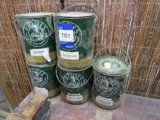 5 part tins Fiddes Wax Polish